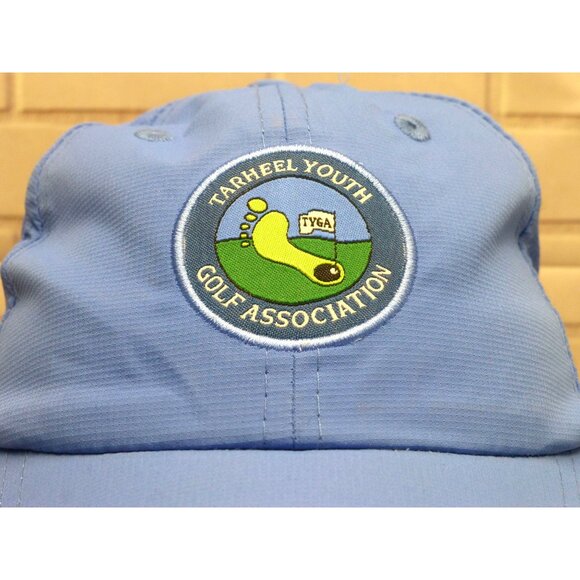 Tarheel Youth Golf Association Blue Adjustable Cap With Embroidered Logo - Picture 2 of 9